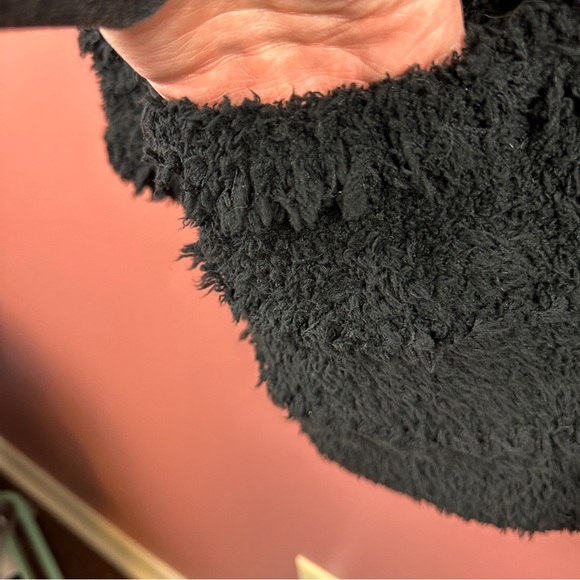 Barefoot Dreams Boardwalk Cardigan in black size small style #BDWCC1513 - Picture 3 of 6